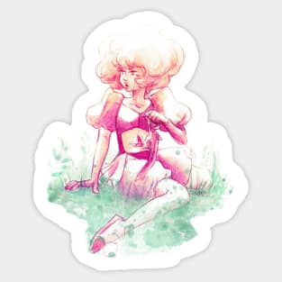 Pink Diamond Sticker